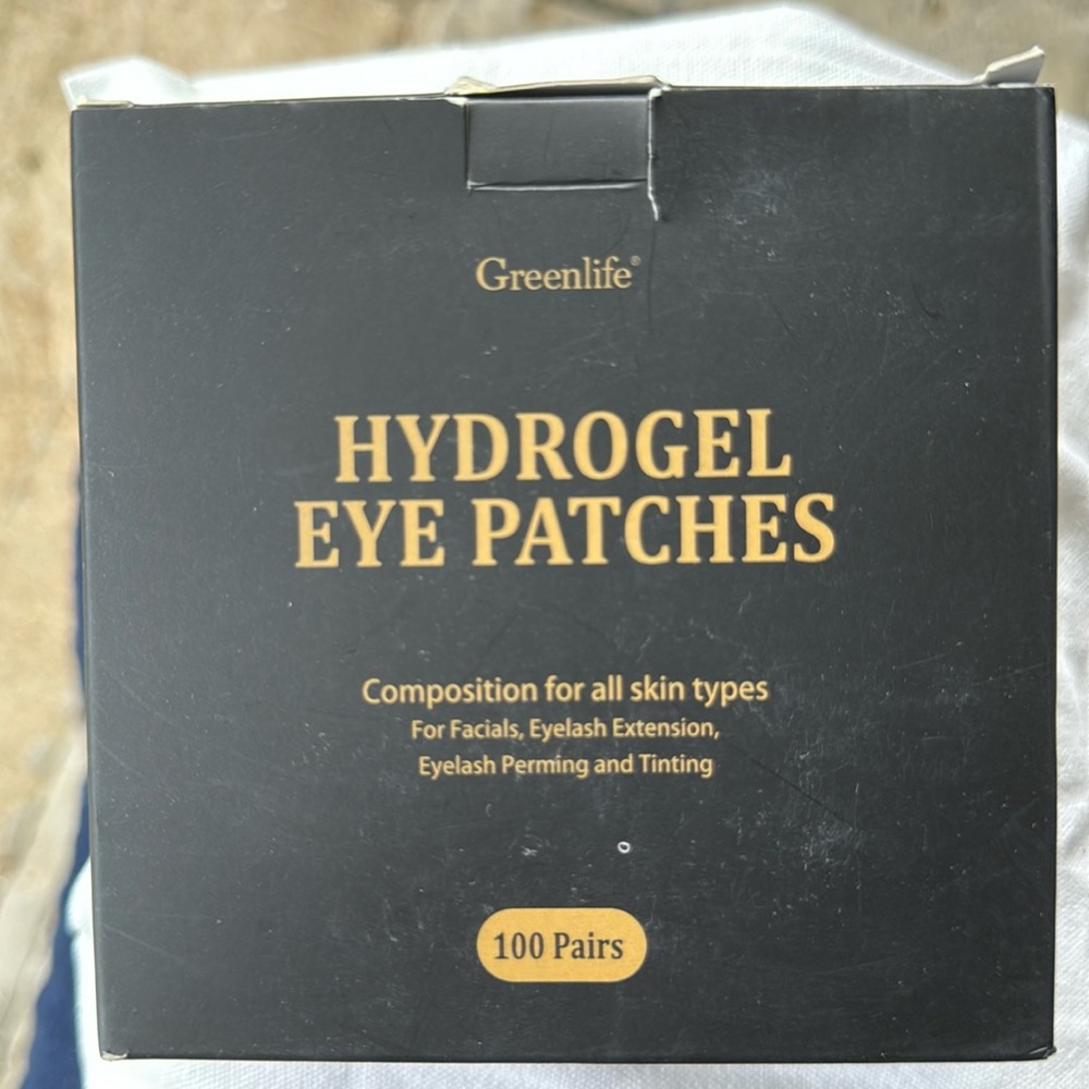 NIB Greenlife 100 Pairs of Hydrogel Eye Patches Composition for all Skin